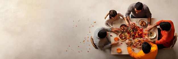 Comensales disfrutando